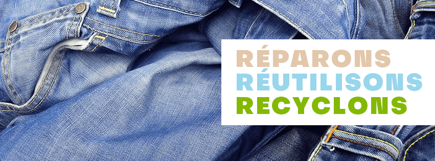 Campagne RRR réparons réutilisons recyclons