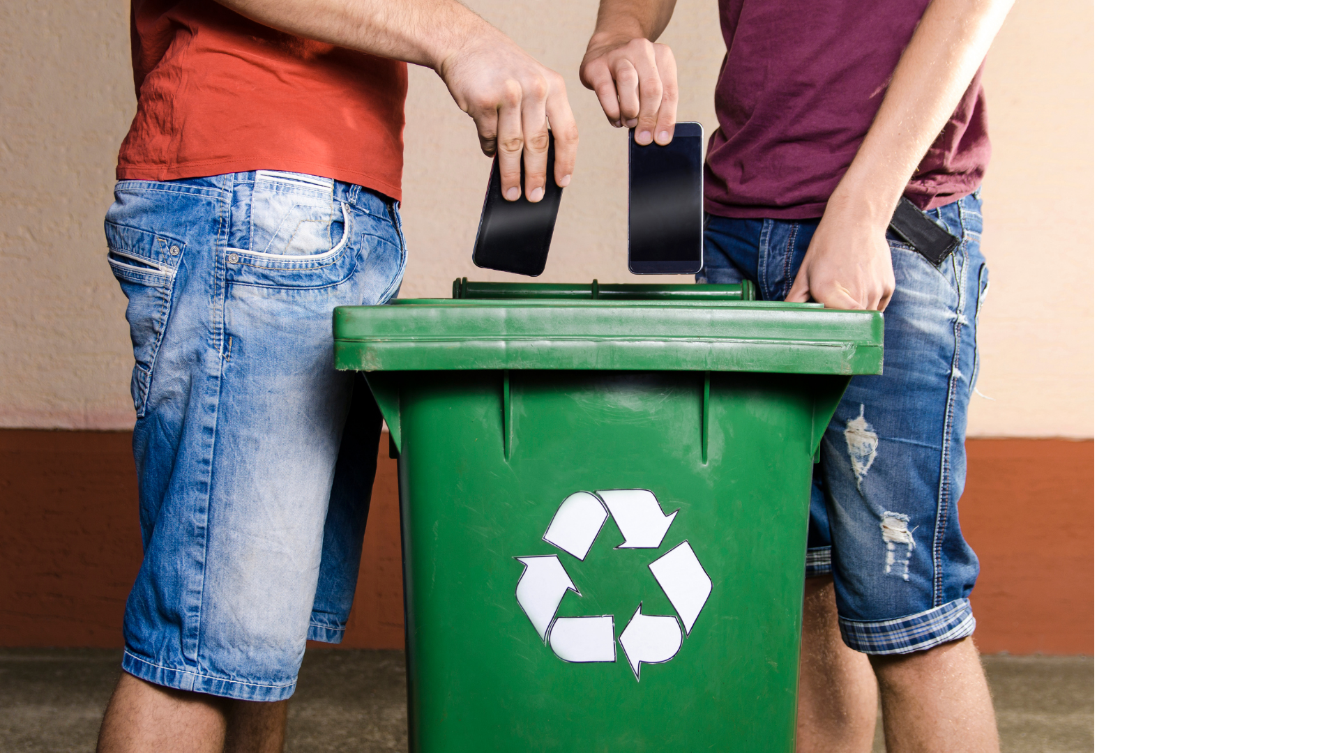 Point dépôt smartphone recyclé