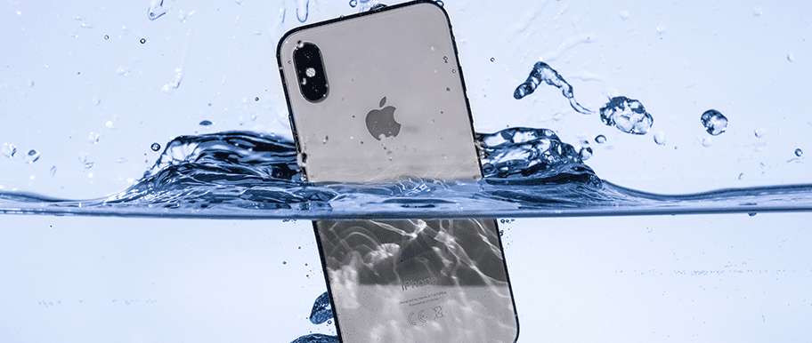 iPhone tombé dans l eau